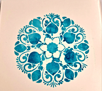 Maľovanie na porcelán - kachličky